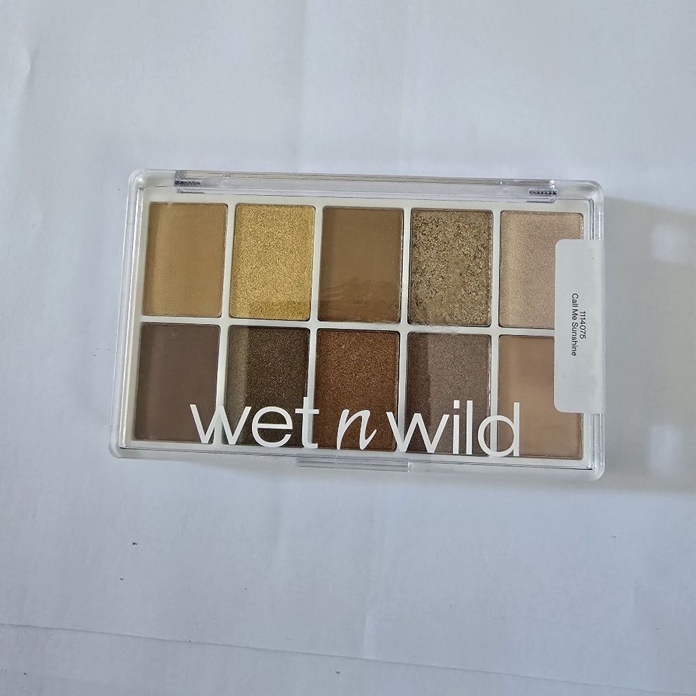 Wet n Wild Color Icon 10-Pan Eyeshadow Palette Call Me Sunshine 0.42 oz